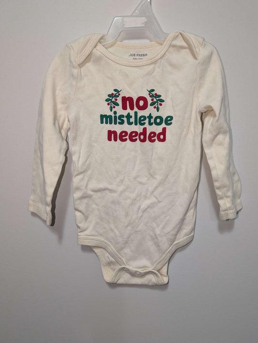 Joe Fresh "No Mistletoe Needed" Onesie - 12-18M, Kids 18 Month (12-18M)