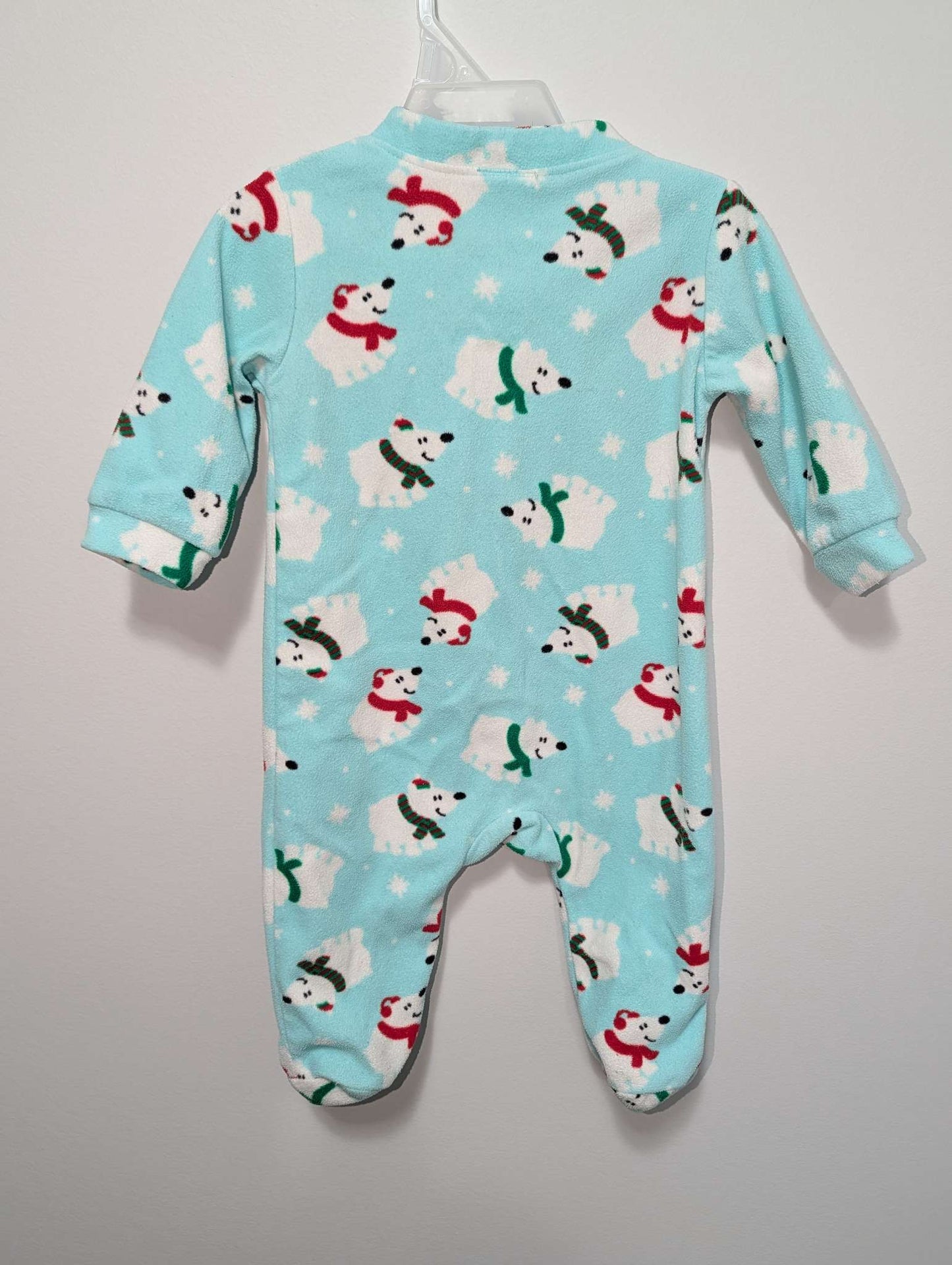 Nevada Baby Polar Bear Fleece PJs - 3M, Kids 3 Month (0-3M)