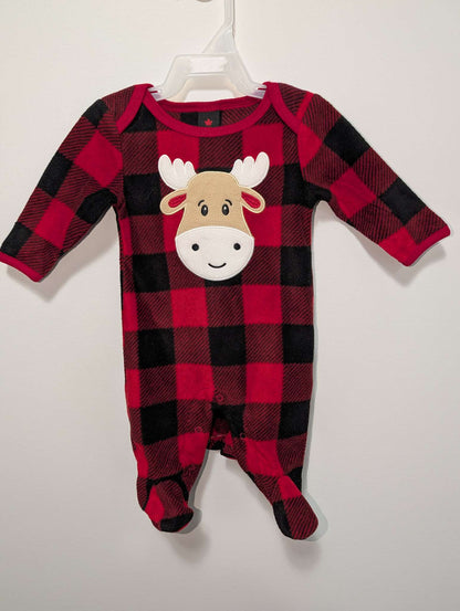 Canadiana Red Buffalo Plaid Set - Newborn, Kids Newborn