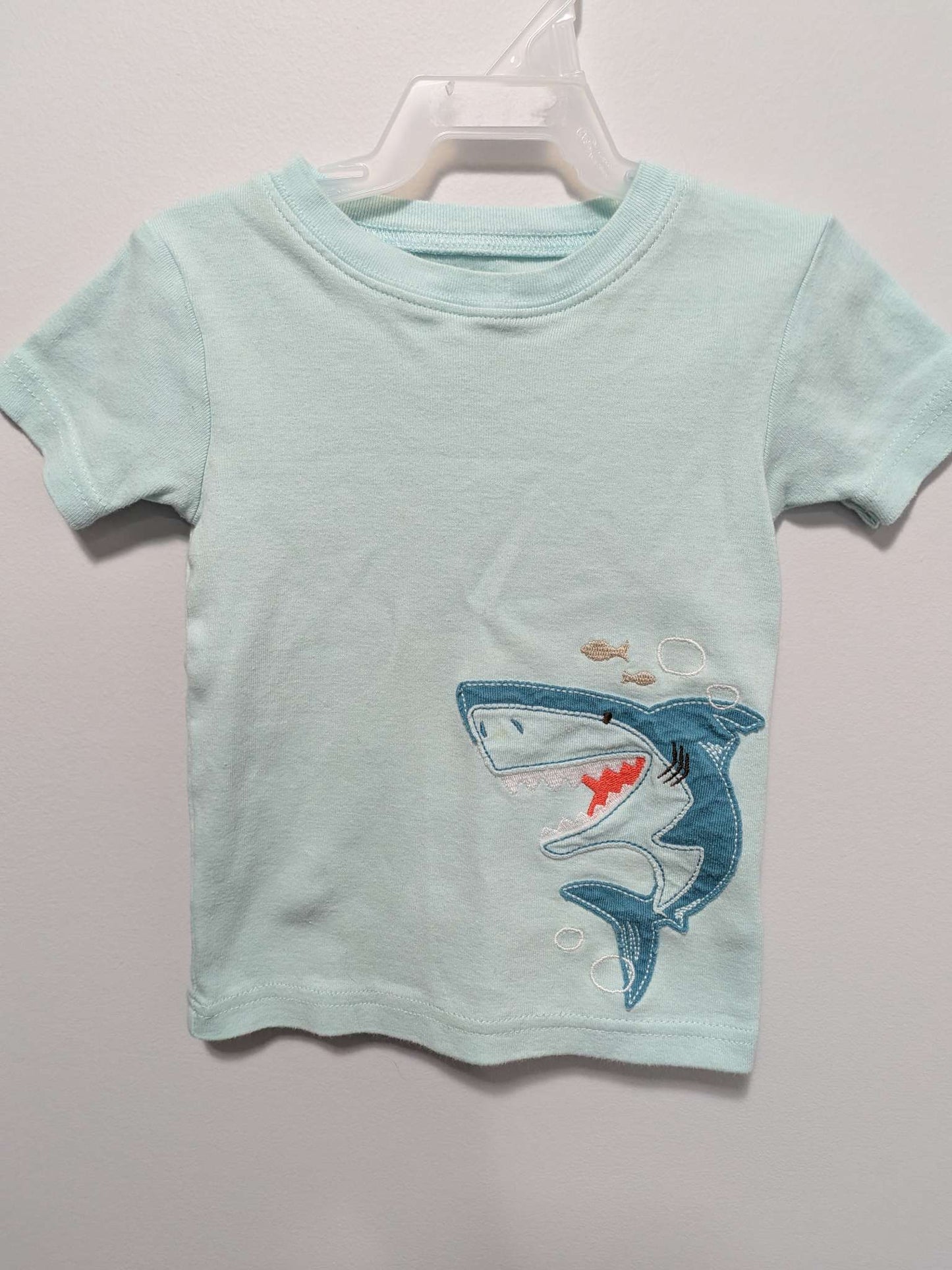Carter's Blue Shark Graphic Shirt - 2T, Kids 2T