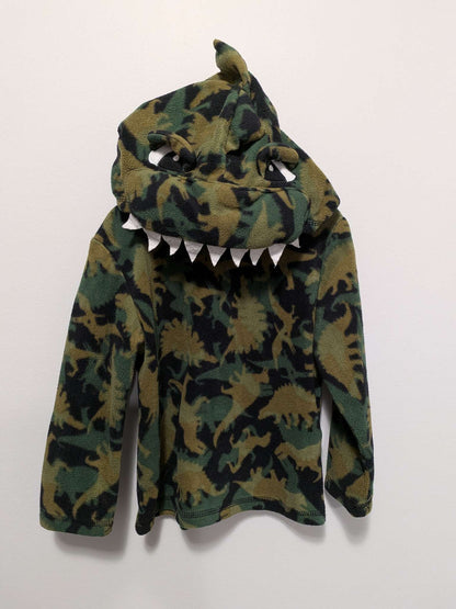 The Children's Place Green Camo Dino Hoodie - 2T, Kids 2T