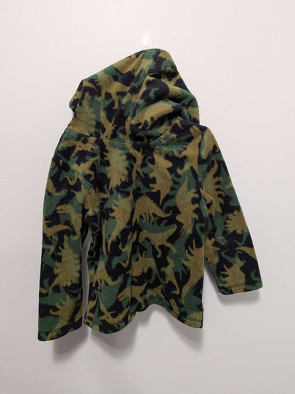 The Children's Place Green Camo Dino Hoodie - 2T, Kids 2T