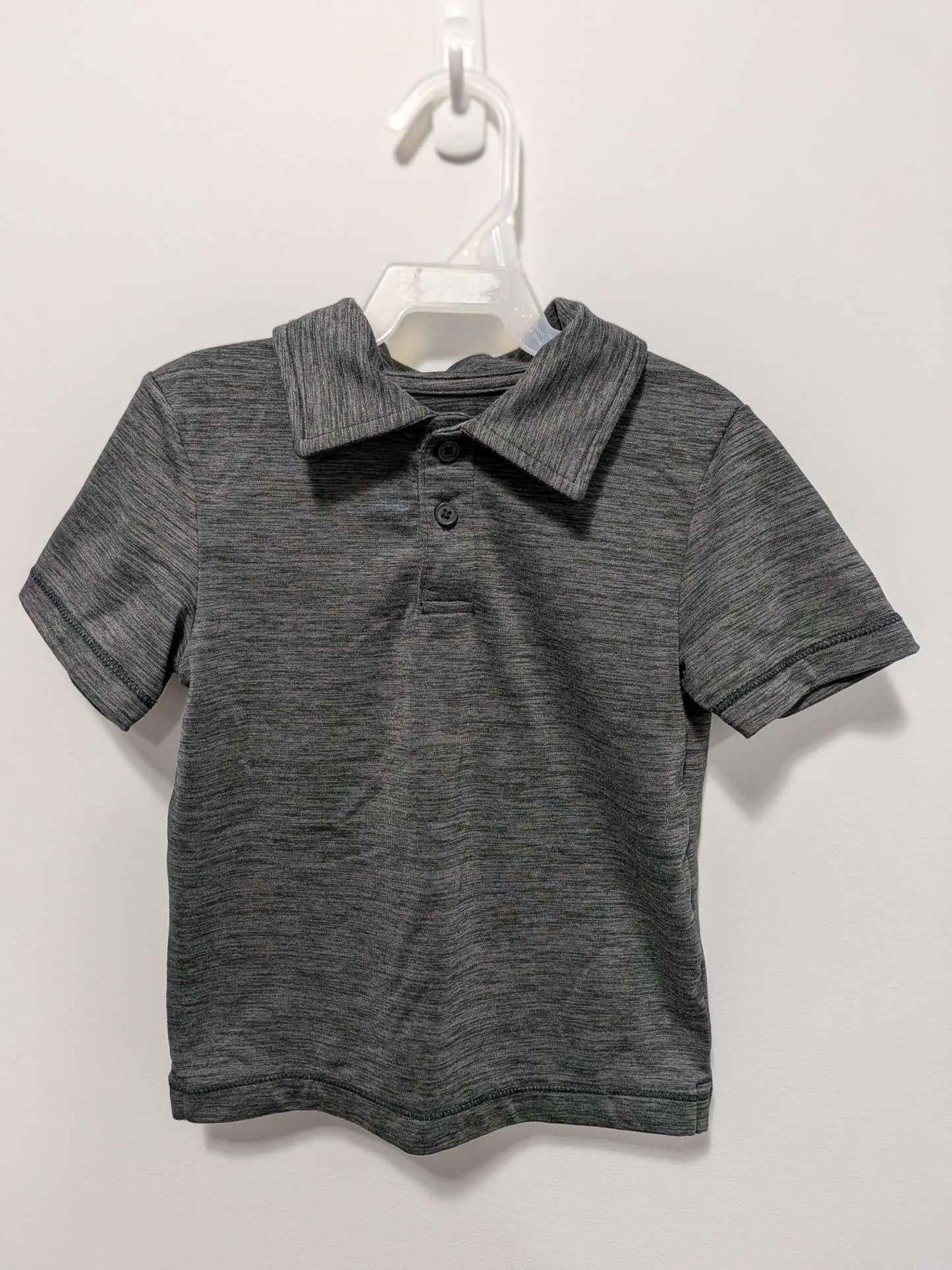 Joe Fresh Charcoal Athletic Polo - 2T, Kids 2T