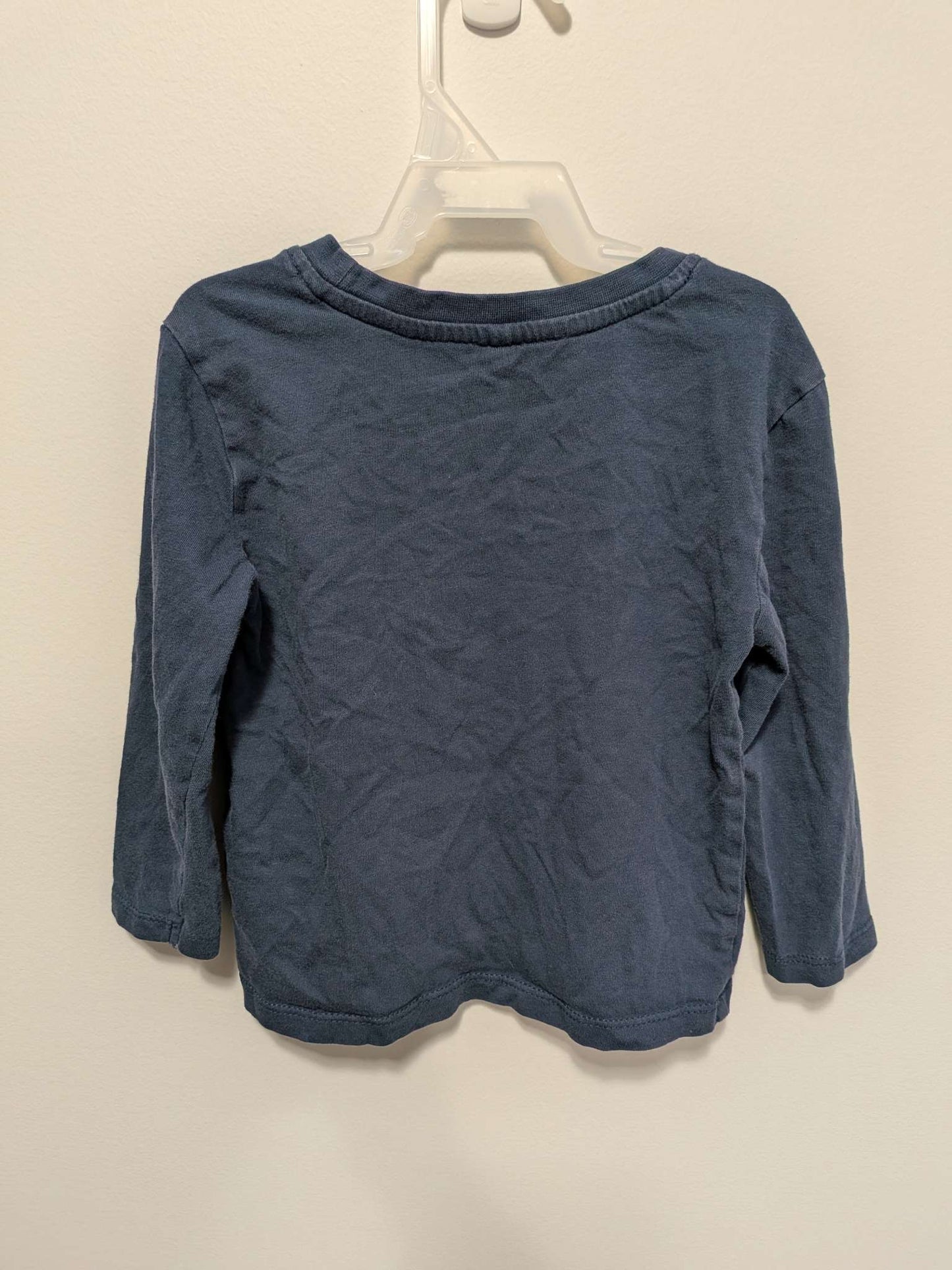 Anko Blue Stegosaurus Long-Sleeve Shirt - 2T, Kids 2T