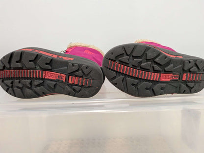 Sorel Pink & Black Winter Boots - Size 10, Shoes 10 (Toddler:2-4yr)