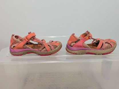 Merrell Pink Bump-Toe Hiking Sandals - Size 9, Shoes 9 (Toddler:2-4yr)