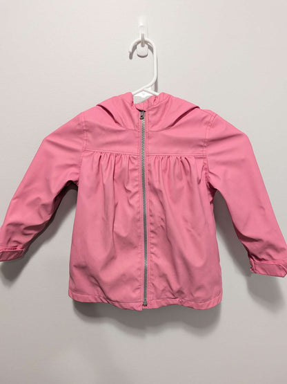 Old Navy Pink Hooded Raincoat - 3T, Kids 3T
