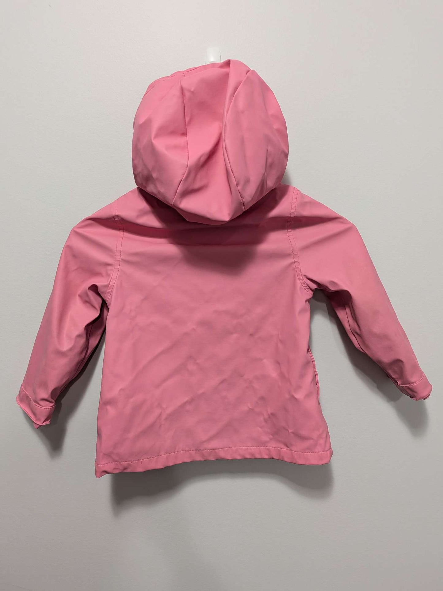 Old Navy Pink Hooded Raincoat - 3T, Kids 3T