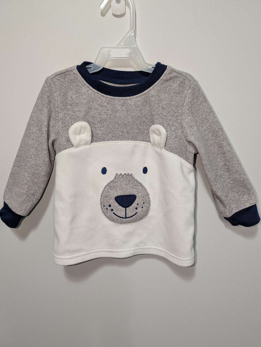 Carter's Polar Bear Fleece Shirt - 18M, Kids 18 Month (12-18M)