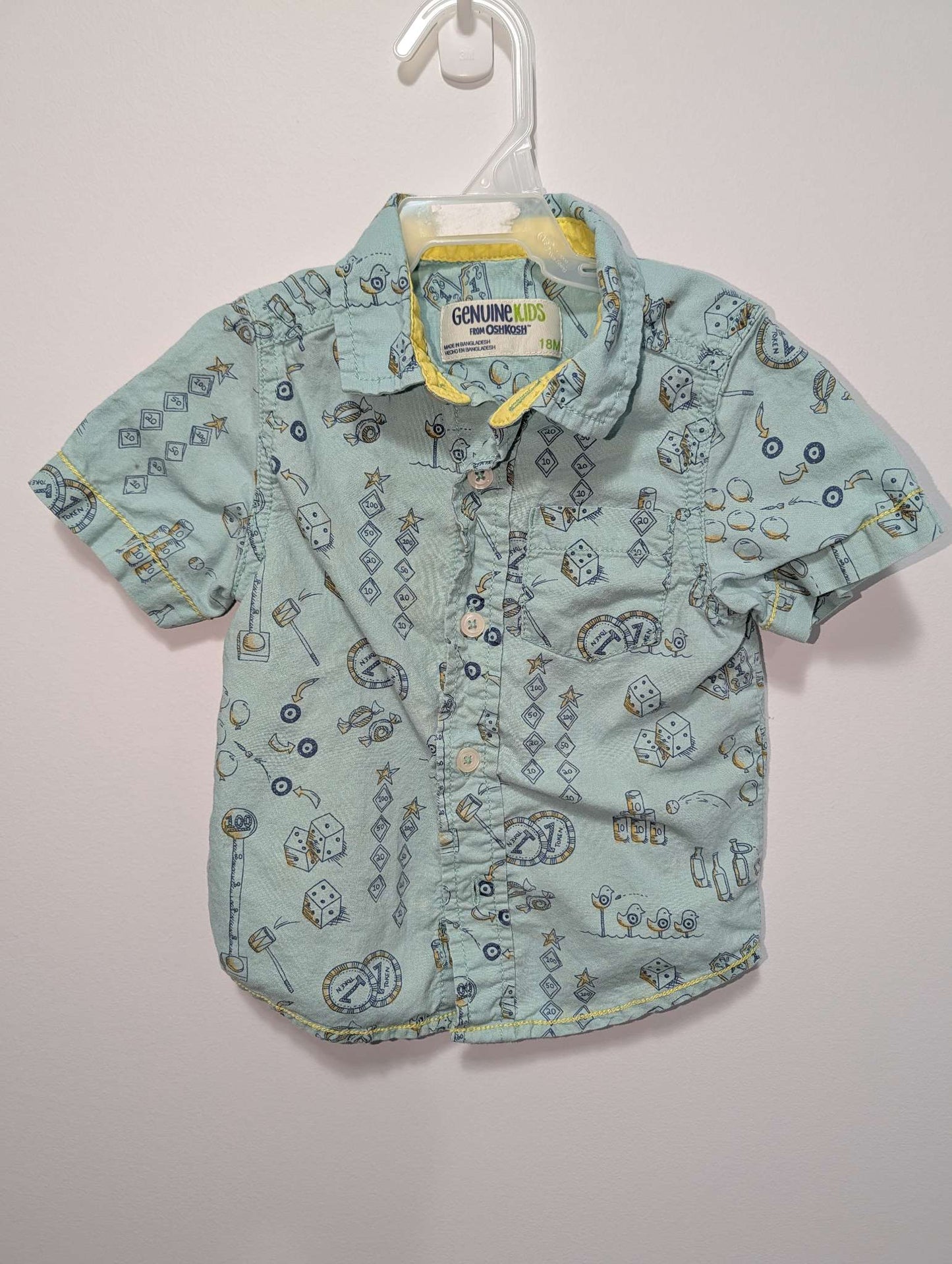 Genuine Kids Carnival Print Shirt - 18M, Kids 18 Month (12-18M)