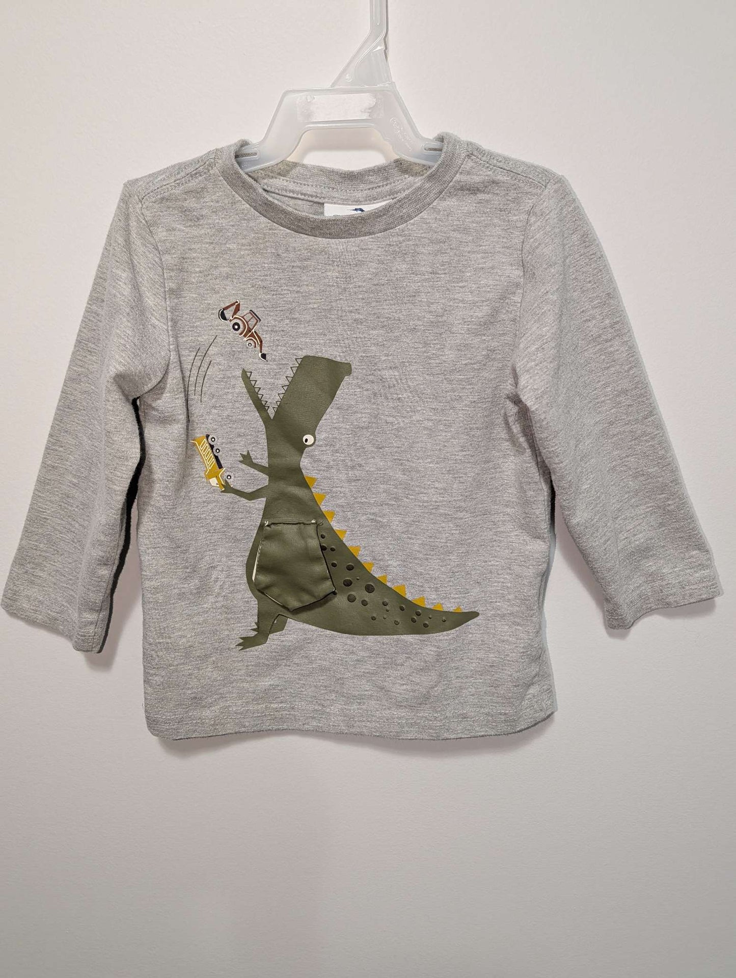 Tommy Bahama Dino Construction Shirt - 18M, Kids 18 Month (12-18M)