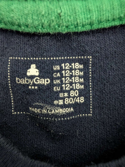 Baby Gap Dinosaur Skeleton Shirt - 12-18M, Kids 18 Month (12-18M)