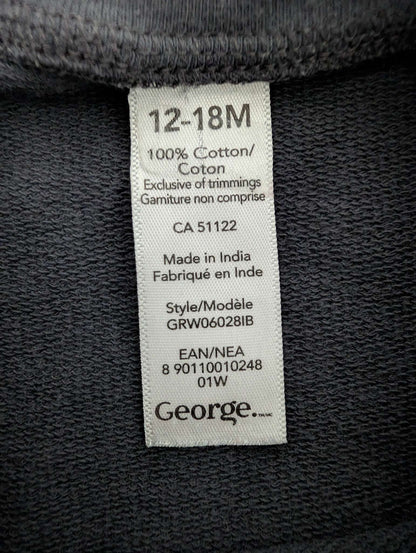 George "ROAR" Dinosaur Knit Shirt - 12-18M, Kids 18 Month (12-18M)