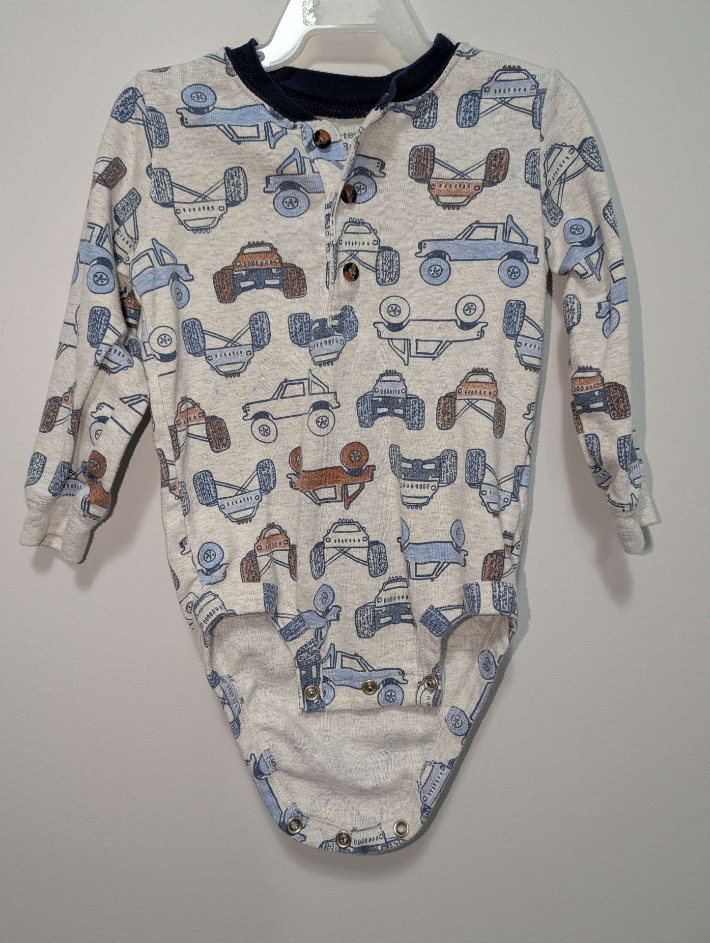 Carter's Monster Truck Henley Set - 18M, Kids 18 Month (12-18M)