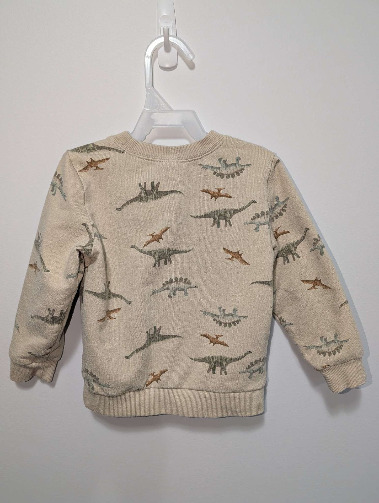 Carter's Brown Dinosaur Print Shirt - 24M, Kids 24 Month (18-24M)