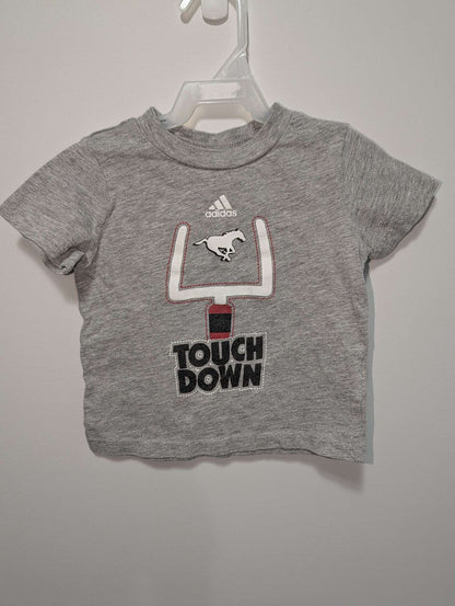 Adidas Calgary Stampeders "TOUCHDOWN" Football Shirt - 18M, Kids 18 Month (12-18M)