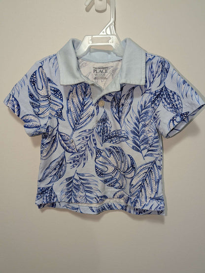 Children's Place Tropical Polo Tee - 18-24M, Kids 24 Month (18-24M)