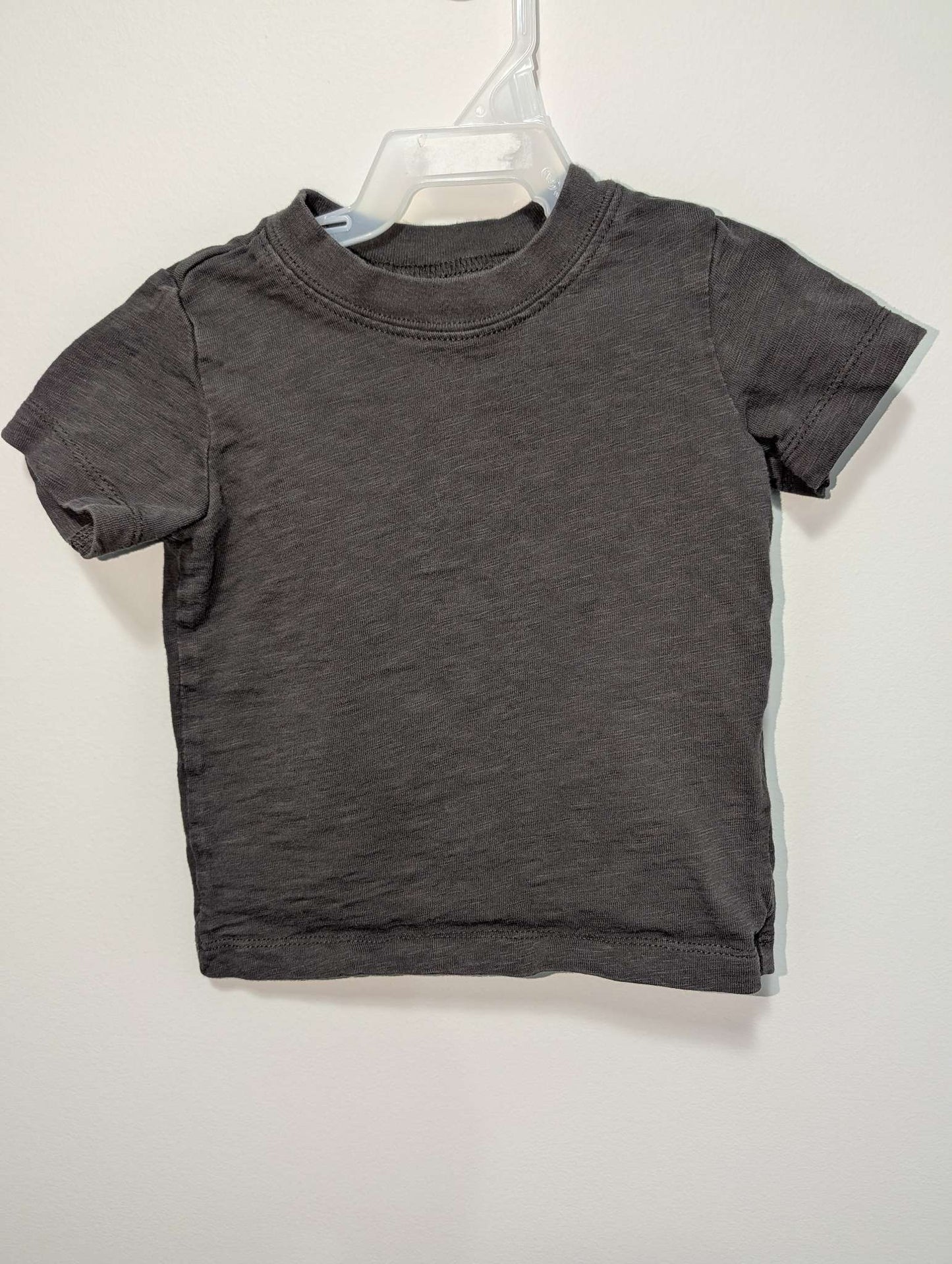 Carter's Grey Slub-Texture Tee - 18M, Kids 18 Month (12-18M)