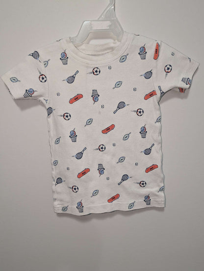 Carter's Sports Print PJs - 24M, Kids 24 Month (18-24M)