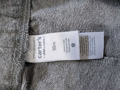 Carter's Heather Grey Sweatpants - 18M, Kids 18 Month (12-18M)