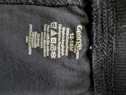 George Grey Ribbed Pants - 12-18M, Kids 18 Month (12-18M)