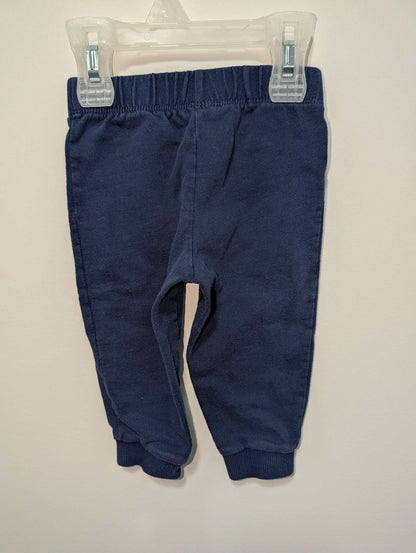Carter's Blue Textured Pants - 18M, Kids 18 Month (12-18M)