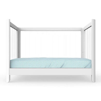 Wood and Acrylic Convertible Crib