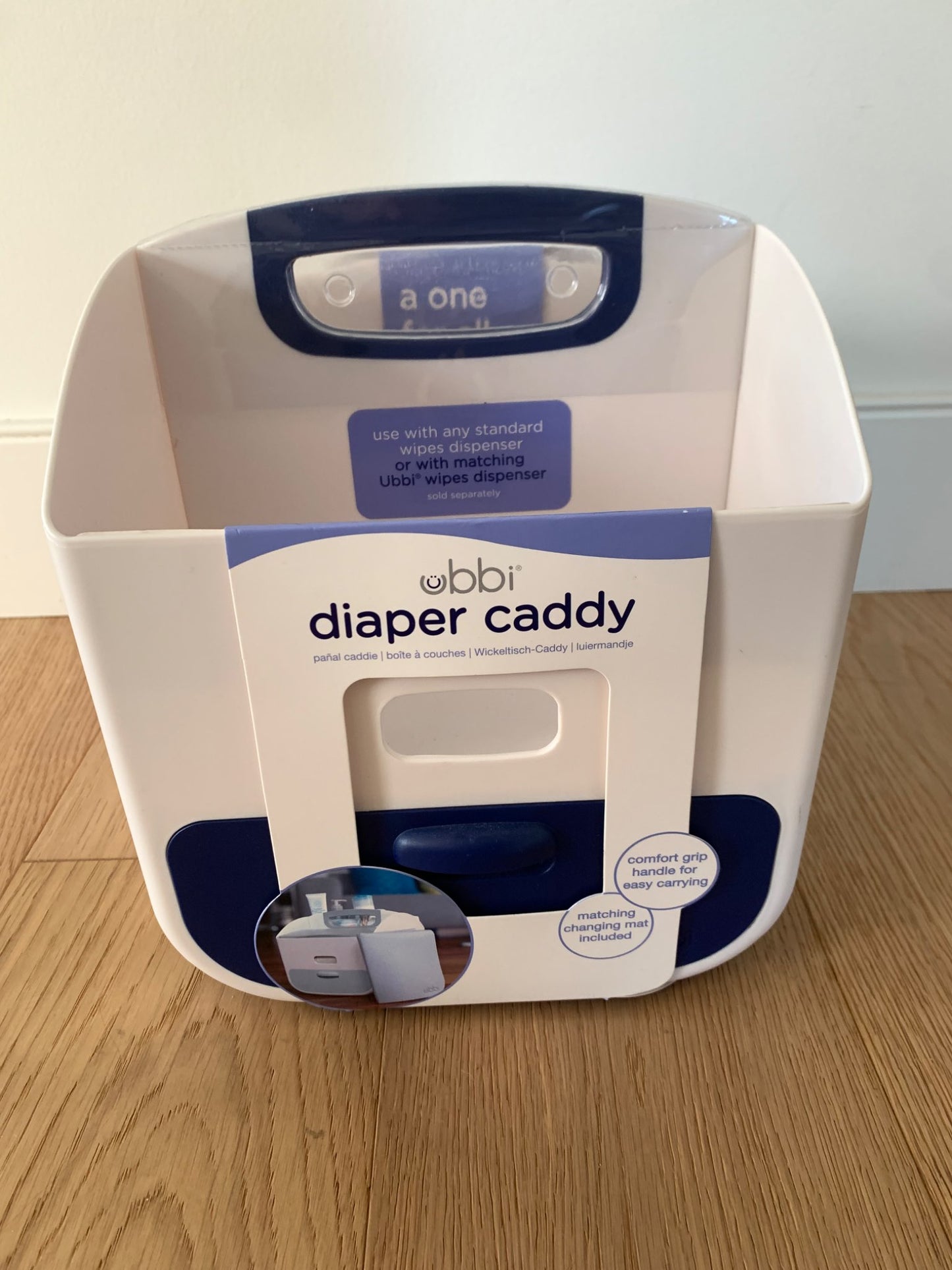 New Ubbi Portable Diaper Caddy MRSP $60