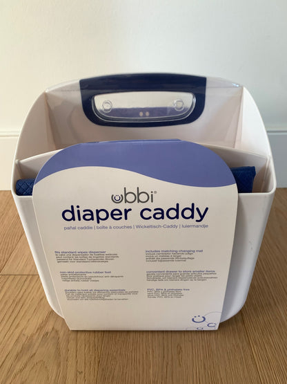 New Ubbi Portable Diaper Caddy MRSP $60