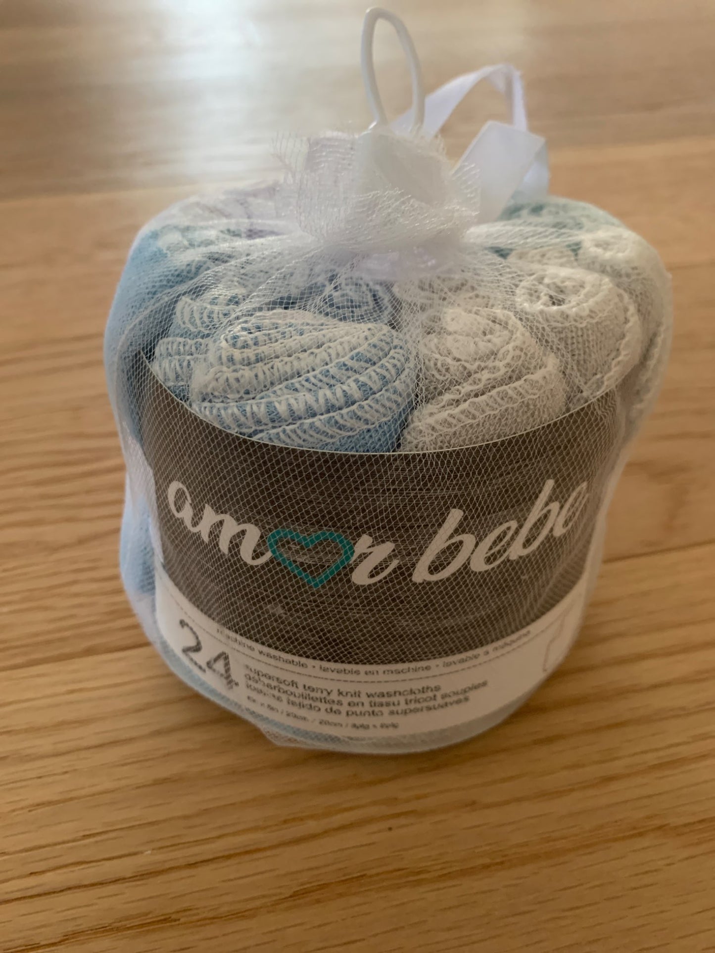 New Terry Knit Washcloths, Pack of 24