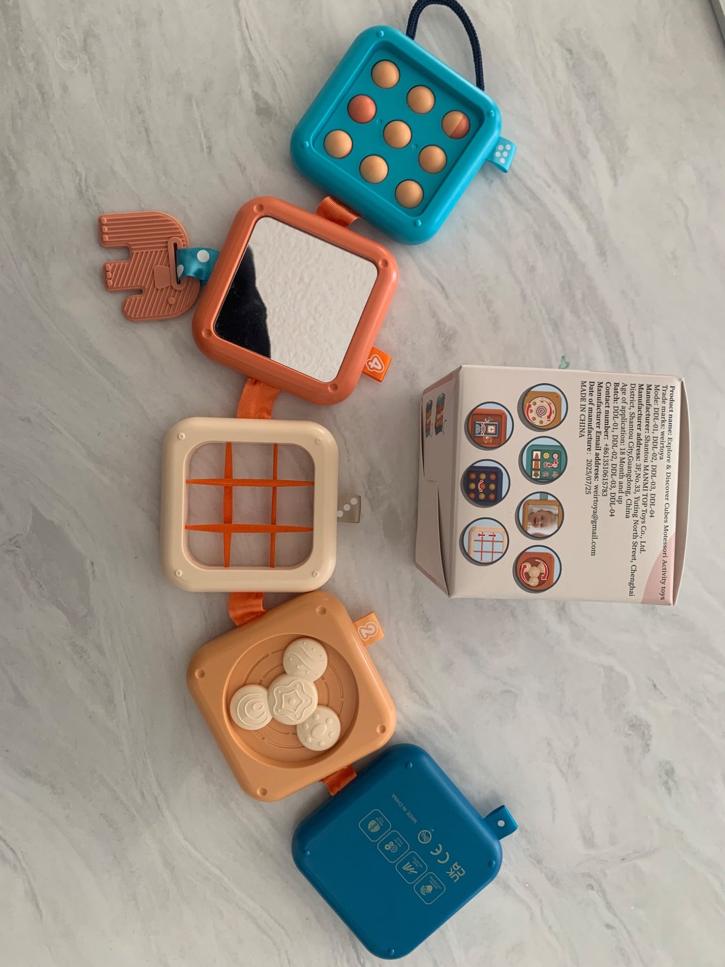 Interactive Baby Sensory Teething Toy