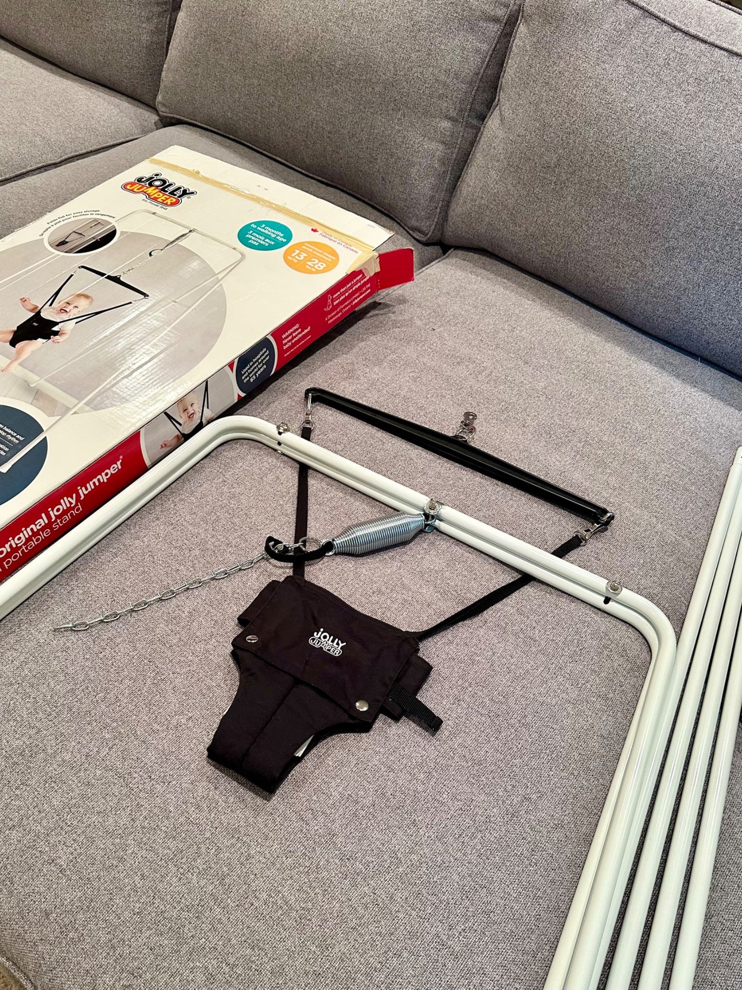 Jolly Jumper with portable stand