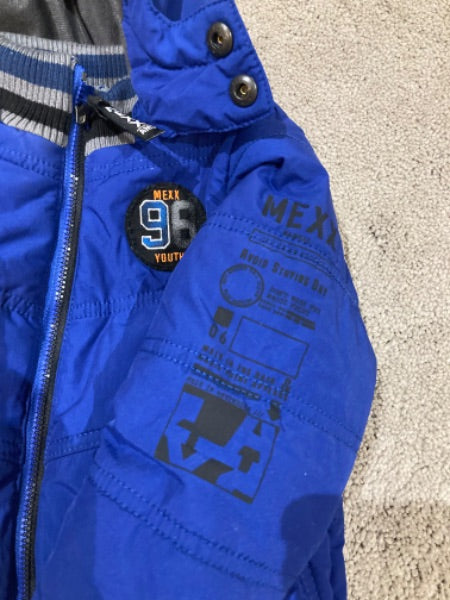 Mexx - Blue Winter Jacket - 12-18 months, Kids 18 Month (12-18M)