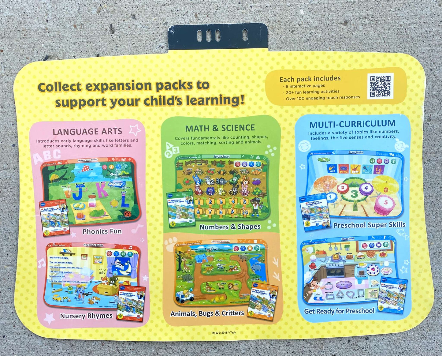 VTech Explore & Write Activity Desk - English Version