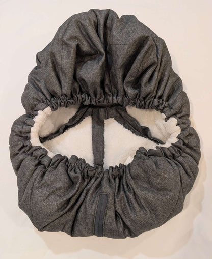 Uppababy CozyGanoosh Car Seat Cover, MSRP: $85, Charcoal Grey