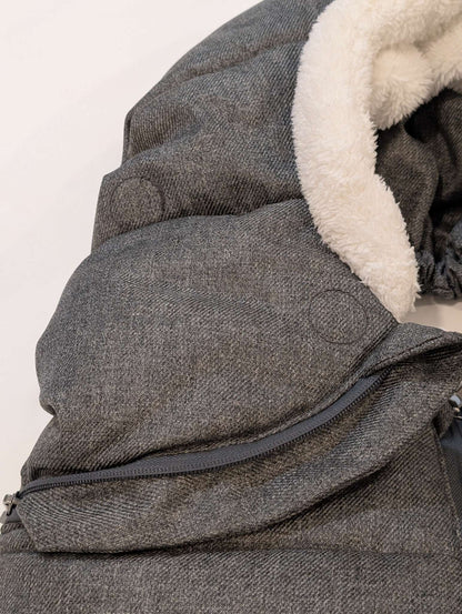 Uppababy CozyGanoosh Car Seat Cover, MSRP: $85, Charcoal Grey