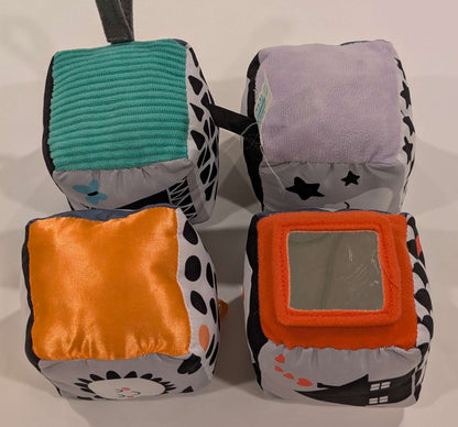 Clementoni Baby Black & White Soft Activity Cubes
