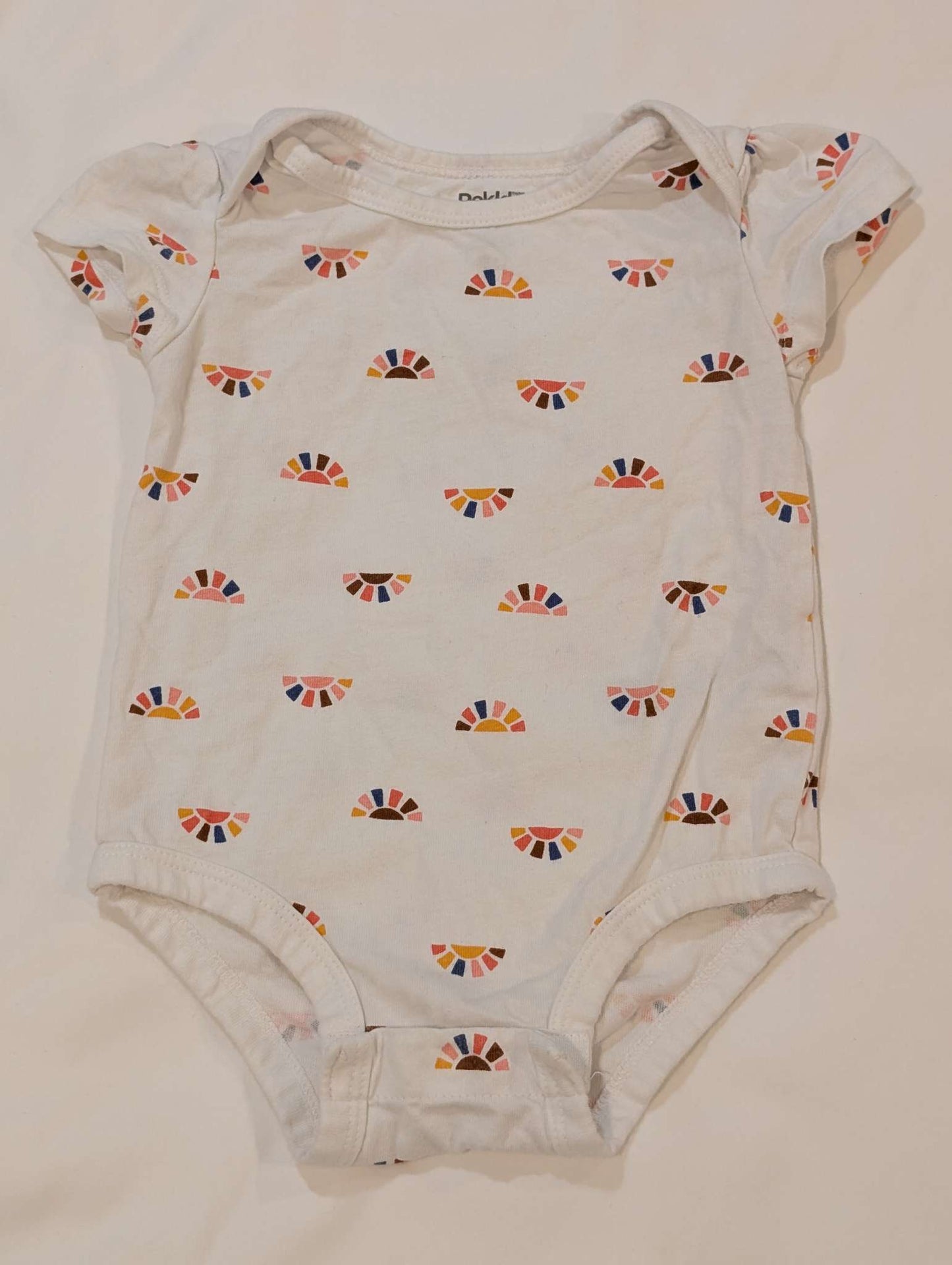 Pekkle, 9M, Rainbow/Star/Sun Overalls, Onesie & Shirt, Kids 9 Month (6-9M)