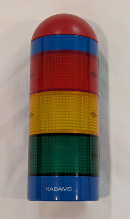 Traffic Light Style Visual Timer with Audio Alarms