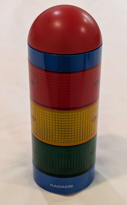 Traffic Light Style Visual Timer with Audio Alarms