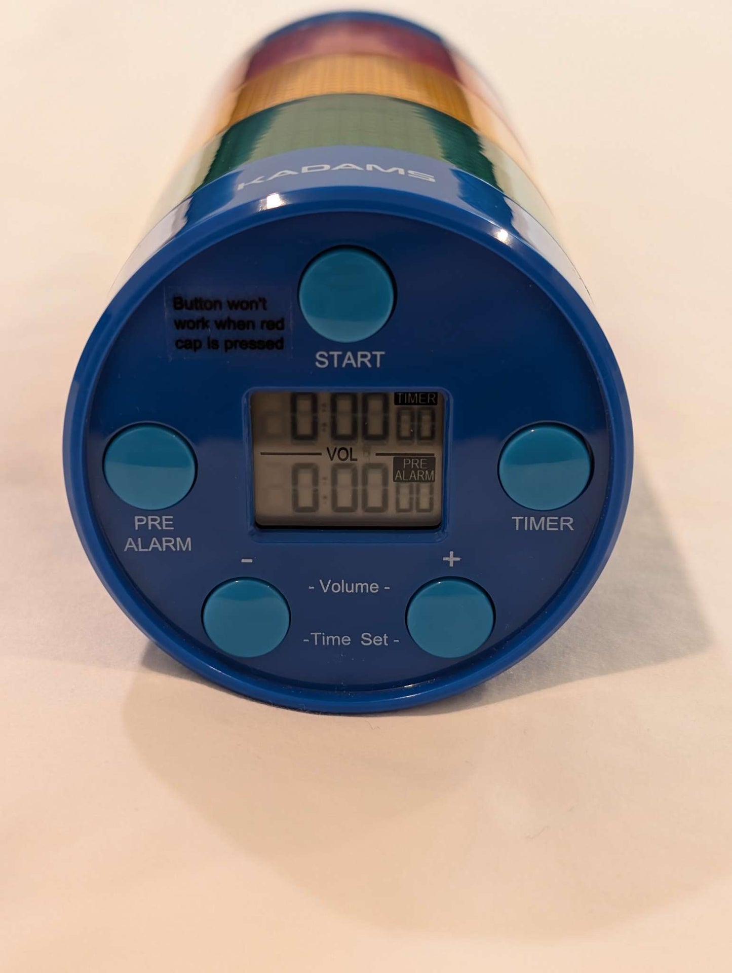 Traffic Light Style Visual Timer with Audio Alarms