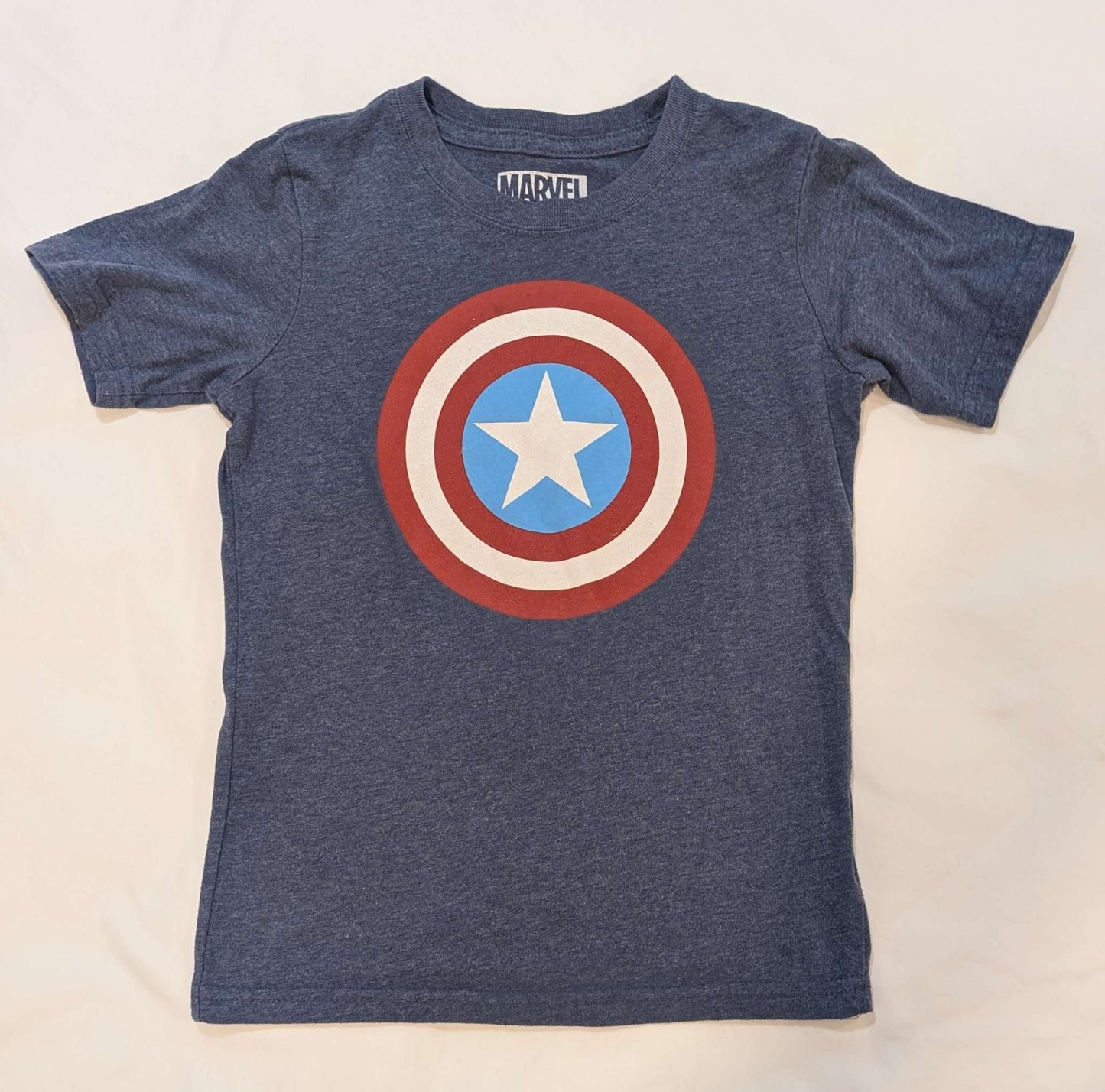 3 Pack Tshirts, Batman, Spiderman & Captain America, Size 6/7, Kids 6/6X (extra small)