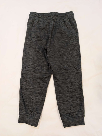 2 Pairs Athletic Pants, Black & Grey, Size 6/7, Boys, Kids 6/6X (extra small)