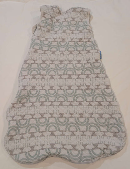 Grobag, 0-6M, 2.5 TOG Sleepsack, White, Grey & Green , 0-6 Months (Small)