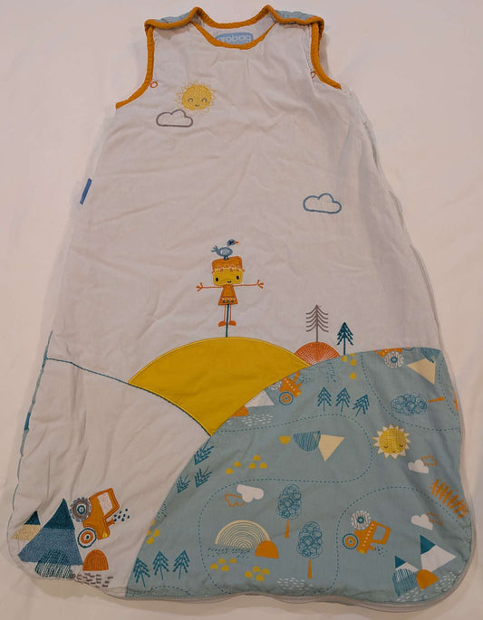 Grobag, 0-6M, 2.5TOG Sleepsack, Farmer & Tractors, 0-6 Months (Small)