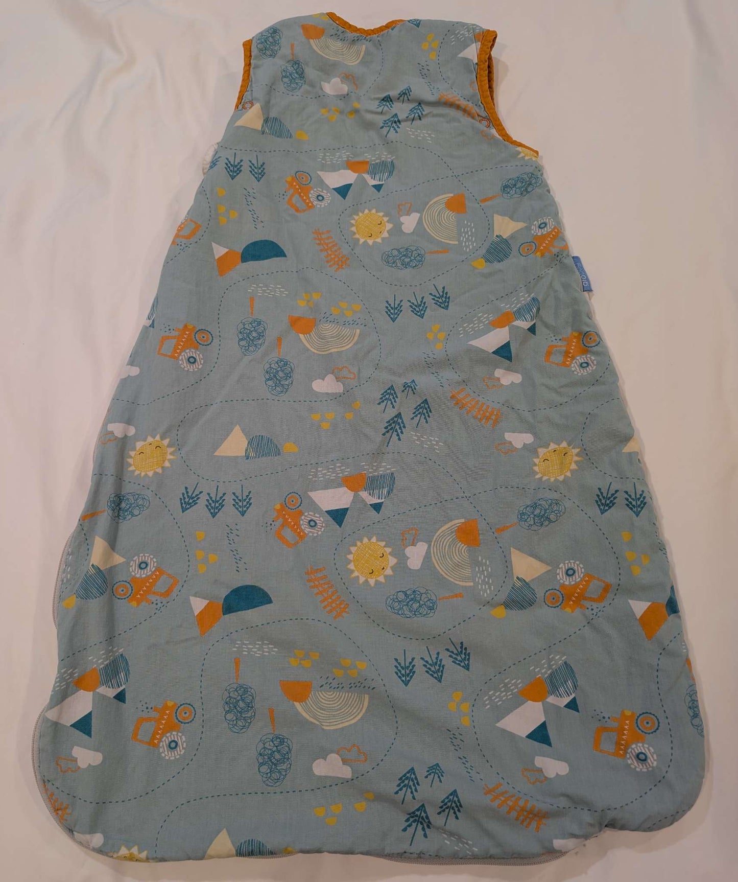 Grobag, 0-6M, 2.5TOG Sleepsack, Farmer & Tractors, 0-6 Months (Small)