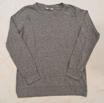 Caden Shae, Grey Long Sleeve Nursing Top, Maternity L (12-14)
