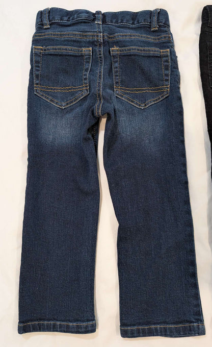 2 Pairs Pants, 3T, Black Cords & Denim, Cat & Jack, Old Navy, Kids 3T
