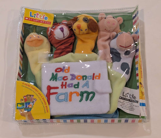 Old MacDonald Finger Puppets and Book