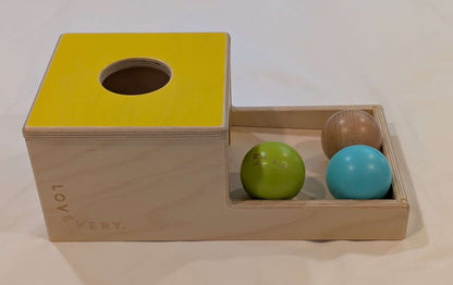 Lovevery Ball Drop, Felt Balls & Blocks